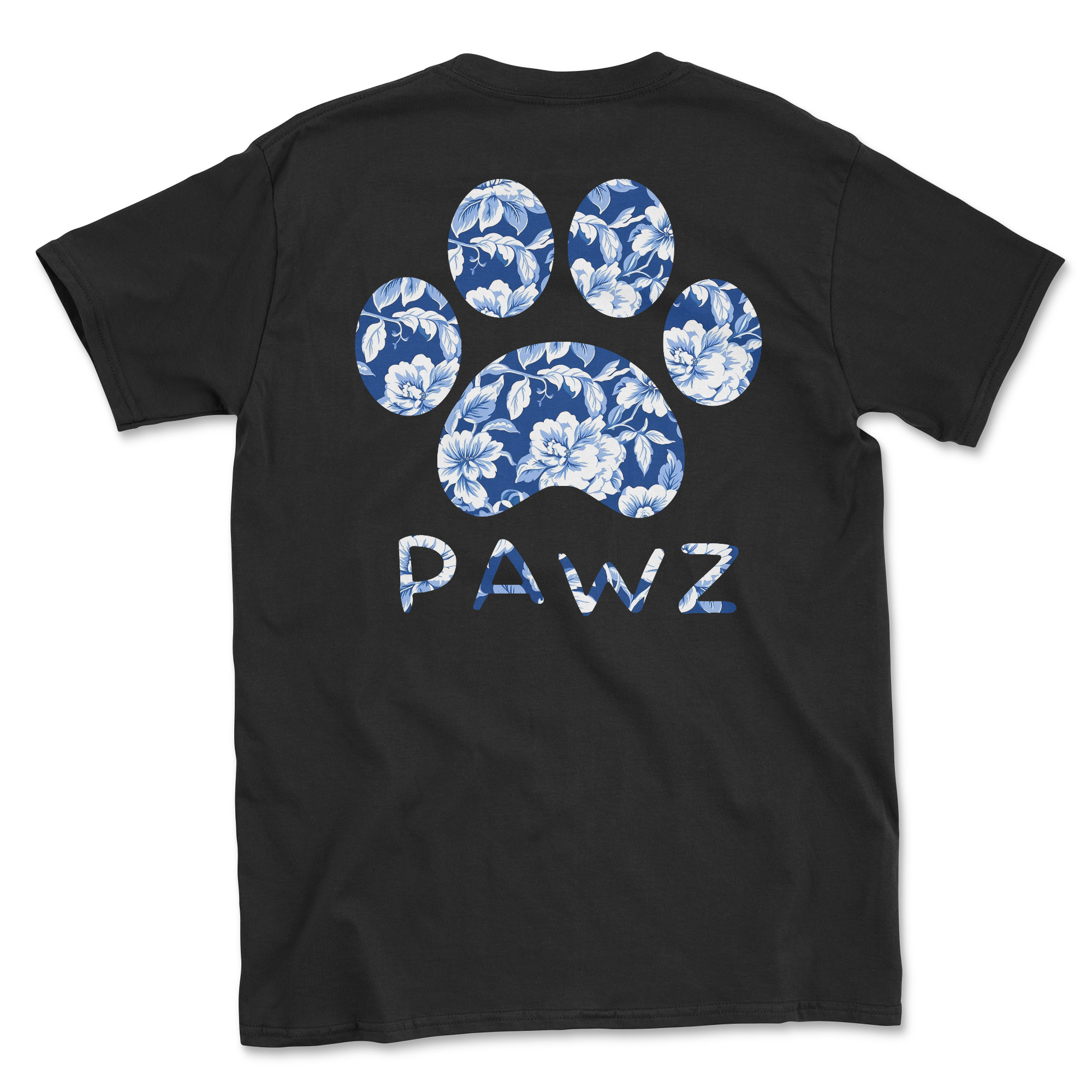 Blue Blossom (Adult Short Sleeve T-Shirt)