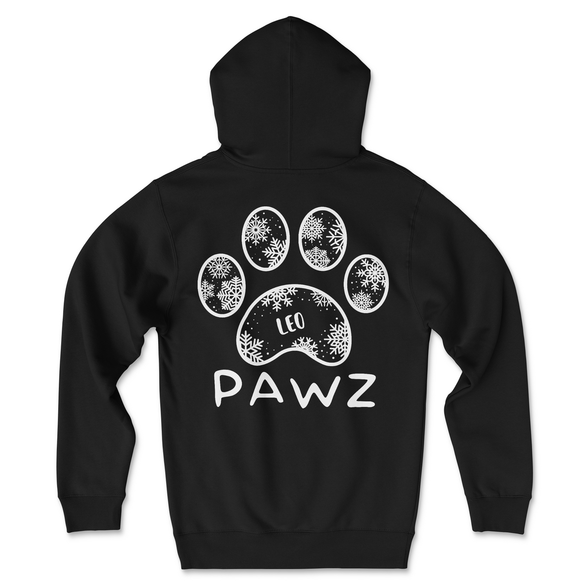 Leo Snowflake (Adult Hoodie)