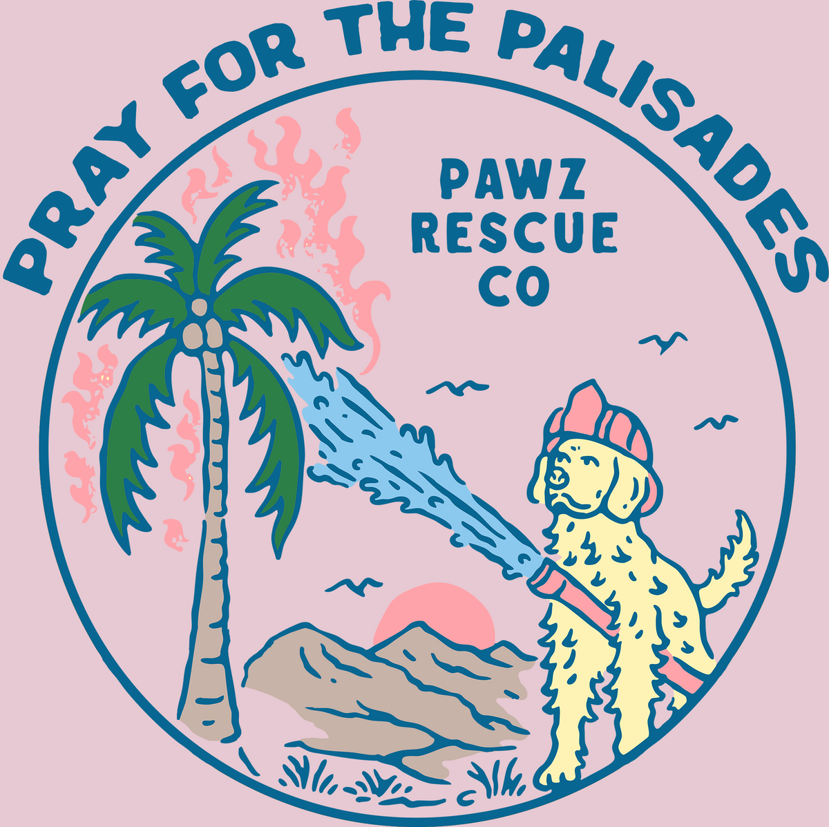 Pray For The Palisades (Adult Hoodie) Super Sale