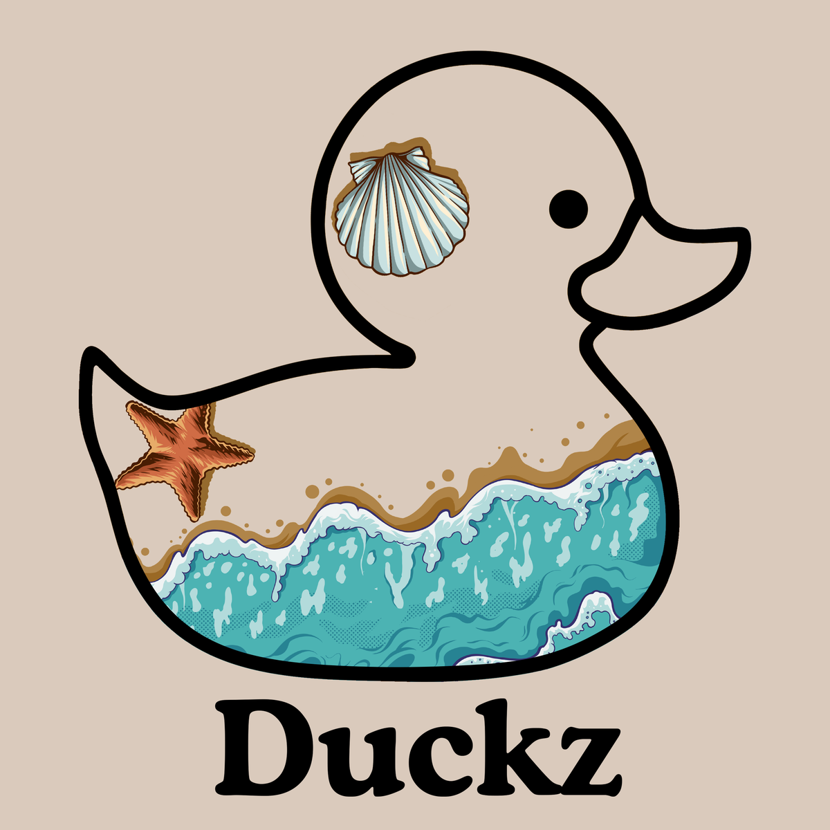 Wave Waddle (Hoodie)