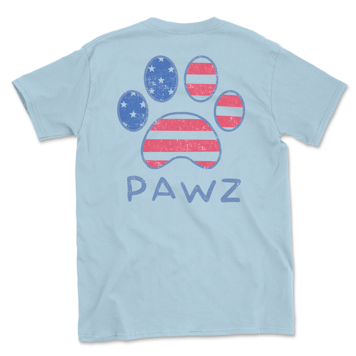 USA Flag (Adult Short Sleeve T-Shirt)