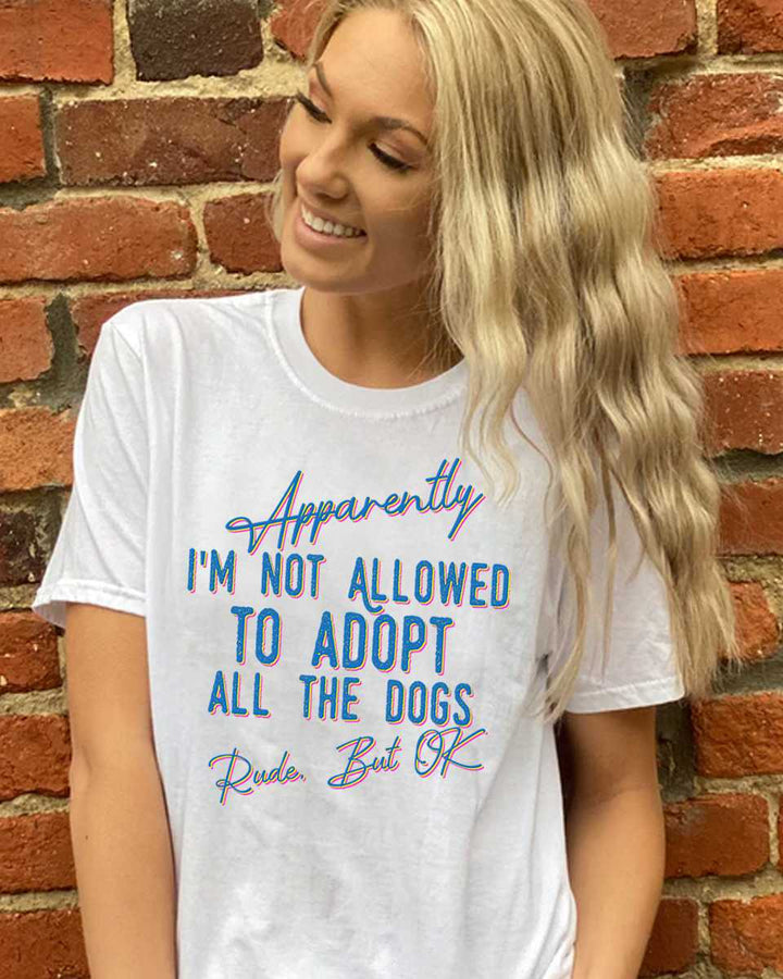 Apparently Not - Light (Adult Short Sleeve T-Shirt)