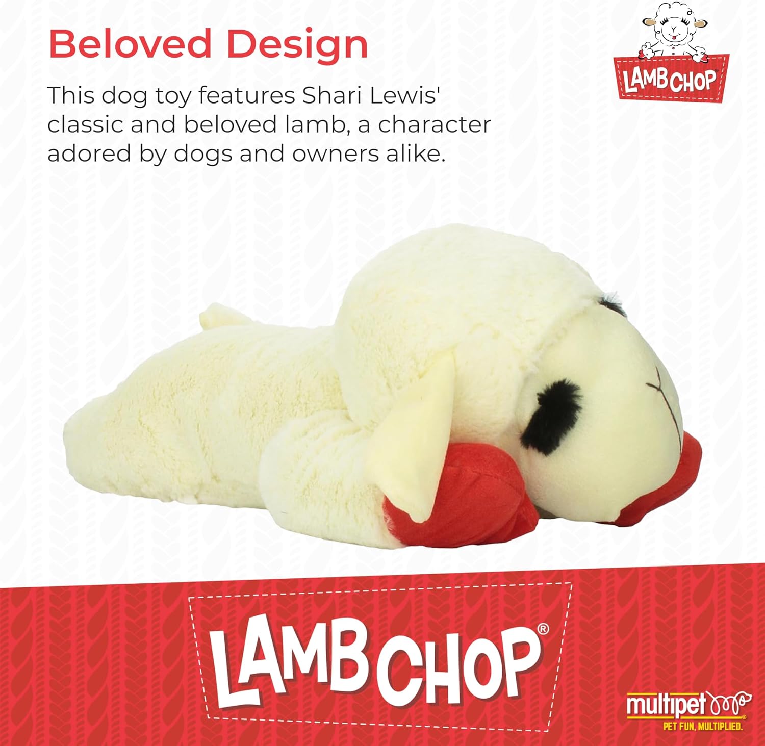 Lamb Chop Plush Dog Toy! (Donated Directly to Shelter)