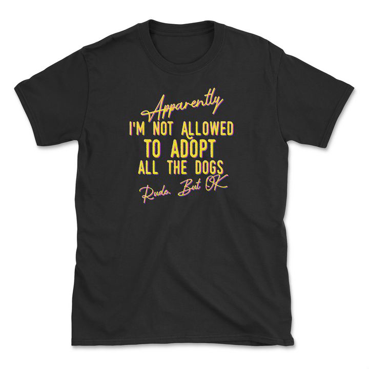 Apparently Not - Dark (Adult Short Sleeve T-Shirt)