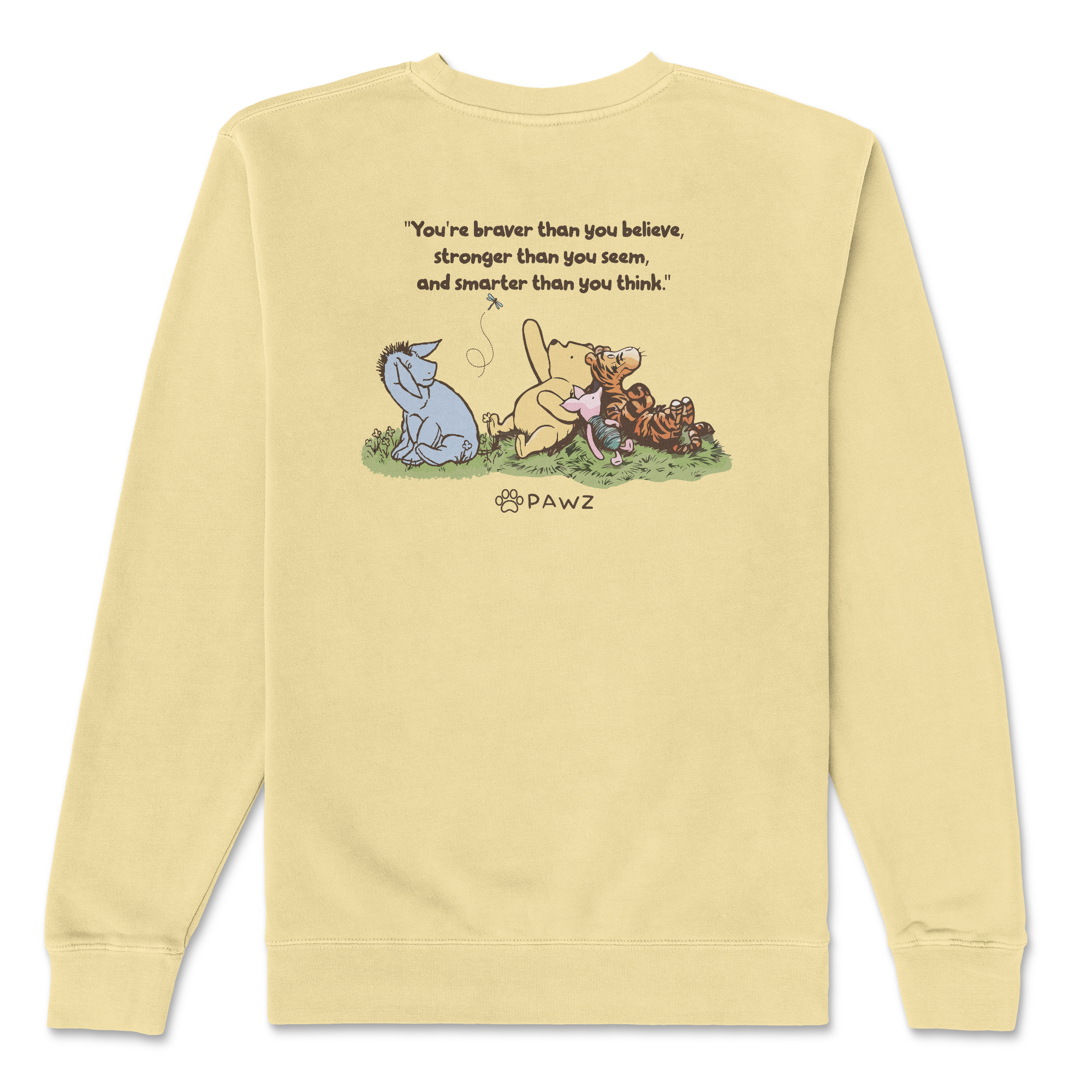 Braver, Stronger, Smarter (Adult Crewneck)