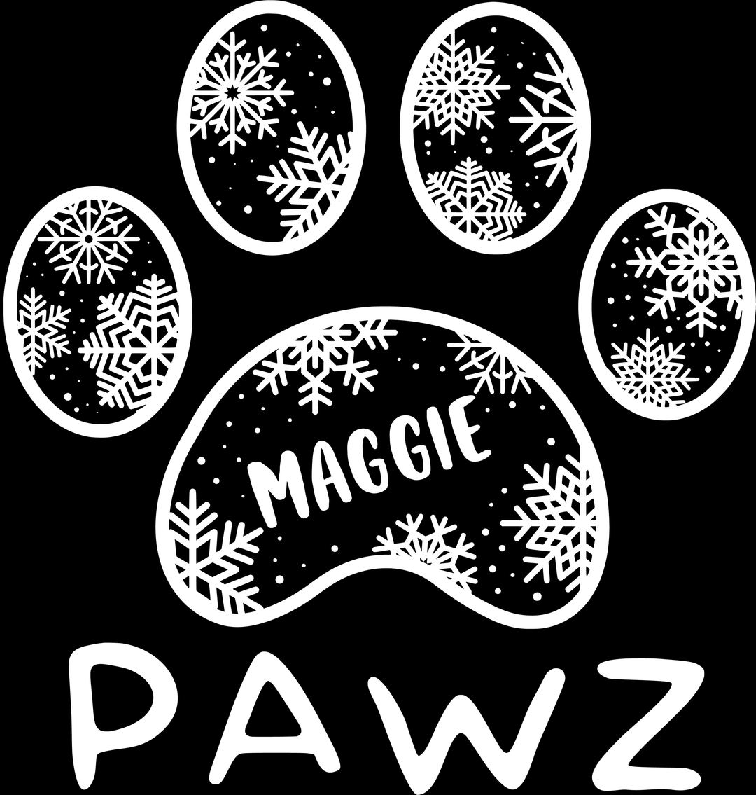 Maggie Snowflake (Adult Short Sleeve T-Shirt)