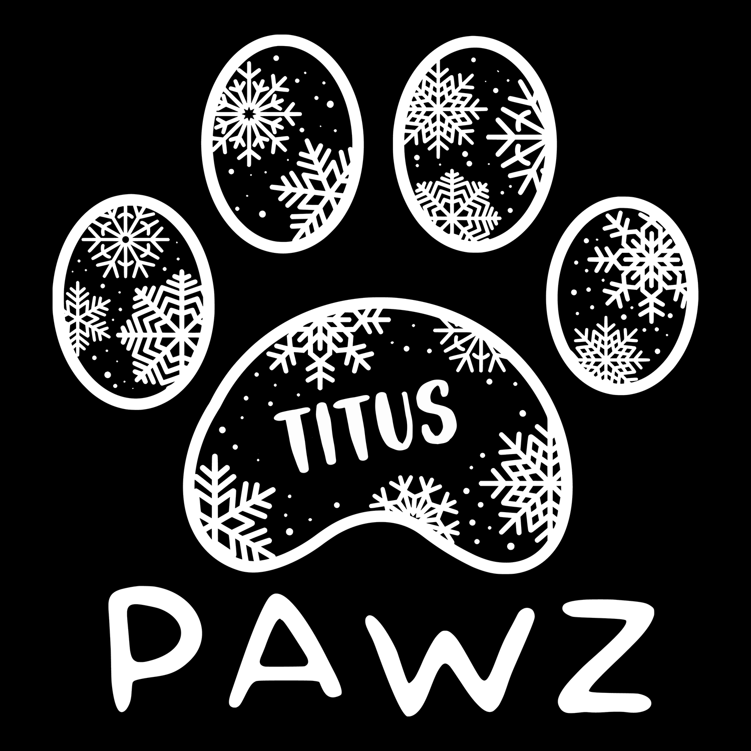 Titus Snowflake (Adult Long Sleeve)